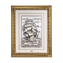 Картина "Корабль под парусами"