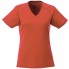 Модная женская футболка Amery с коротким рукавом и V-образным вырезом, оранжевый