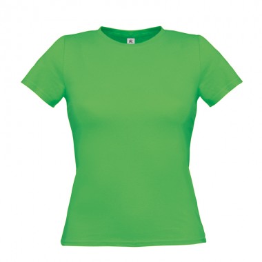 Футболка женская Women-only, зеленая/real green