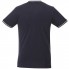 Мужская футболка Elbert с коротким рукавом, темно-синий/серый меланж/белый