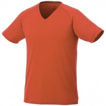 Модная мужская футболка Amery с коротким рукавом и V-образным вырезом, оранжевый