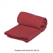 Полотенце для фитнеса "Тонус", красное