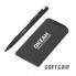 Набор ручка + зарядник 4000 mAh в футляре, покрытие softgrip