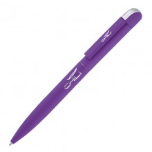 Ручка шариковая "Jupiter", фиолетовый, покрытие soft touch