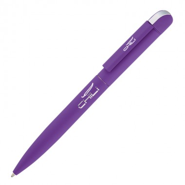 Ручка шариковая "Jupiter", фиолетовый, покрытие soft touch