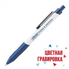 Ручка шариковая "Orlando", белый/синий