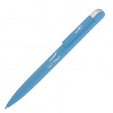 Ручка шариковая "Jupiter", голубой, прорезиненная поверхность