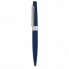 Ручка шариковая "Peri", темно-синий, прорезиненная поверхность