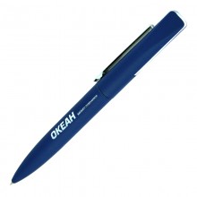 Ручка шариковая "Mercury", темно-синий, прорезиненная поверхность