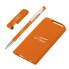 Набор ручка "Star" + флешка "Case" 8 Гб + зарядник "Theta" 4000 mAh в футляре, покрытие soft touch