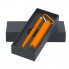 Набор ручка + источник энергии 2800 mAh в футляре, оранжевый