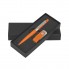 Набор ручка + флеш-карта 8 Гб в футляре, оранжевый