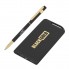 Набор ручка "Star" + зарядник "Theta" 4000 mAh в футляре, покрытие soft touch