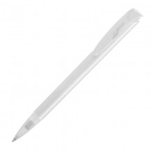 Ручка шариковая JONA T, белый/белый прозрачный