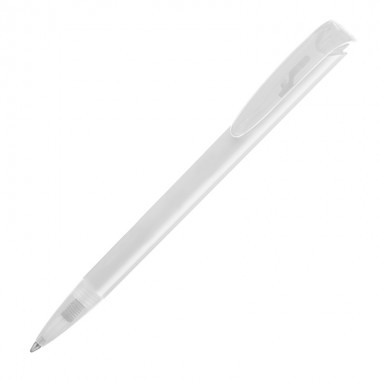Ручка шариковая JONA T, белый/белый прозрачный
