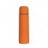 Термос "Крит" с прорезиненным покрытием 0,5 л. , оранжевый