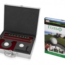 Подарочный набор Багс: офисный набор для гольфа, книга