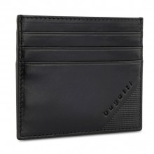 Портмоне для кредитных карт BUGATTI АРИСТОКРАТ | NOBILE, с защитой данных RFID, черное, натуральная воловья кожа, 10х0,3х8 см Портмоне для кредитных карт BUGATTI АРИСТОКРАТ | NOBILE, с защитой данных RFID, черное, натуральная воловья кожа, 10х0,3х8 см