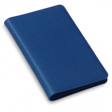 Футляр-книжка на 4-е карты с RFID Favor, синий
