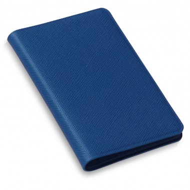 Футляр-книжка на 4-е карты с RFID Favor, синий