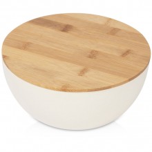 Салатник из натуральных волокон с бамбуковой крышкой Bowl