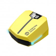 Игровая гарнитура Canyon DoubleBee GTWS-2, желтый (CND-GTWS2Y)