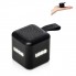 Портативная колонка TWS с подсветкой лого Tiny, 3 Вт, черный