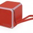 Портативная колонка Cube с подсветкой, красный