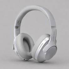 Беспроводные накладные наушники Stereo Ultra ANC, BT 5.4, ANC/ENC, 500мАч, серебристый, Deppa