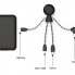 Портативное зарядное устройство BioPack c кабелем Mr. Bio, 5000 mAh