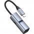 USB-хаб 3 в 1 USB-C - USB-A3.0 + USB-C PD100Вт + HDMI, серый, Deppa