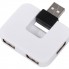 USB Hub Gaia на 4 порта, белый