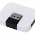 USB Hub Gaia на 4 порта, белый