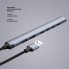 USB-хаб USB-A 3.0 + 2xUSB-A 2.0 + 4xUSB-C, серый, Deppa