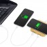 USB-хаб с беспроводной зарядкой из бамбука Plato, 5 Вт