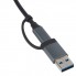USB-хаб Link с коннектором 2-в-1 USB-C и USB-A, 2.0/3.0