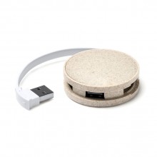 USB хаб GOSPEK из пшеничного волокна