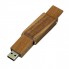USB 2.0- флешка на 8 Гб прямоугольной формы с раскладным корпусом