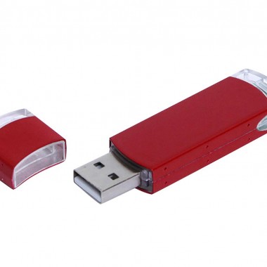 USB 3.0- флешка промо на 64 Гб прямоугольной классической формы