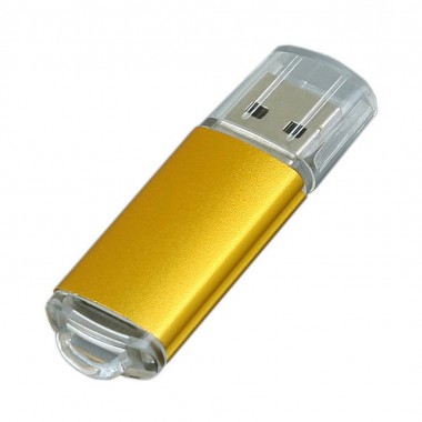 USB 2.0- флешка на 8 Гб с прозрачным колпачком