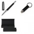 Подарочный набор: USB-флешка на 16 Гб, ручка перьевая
