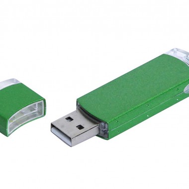 USB 2.0- флешка промо на 8 Гб прямоугольной классической формы