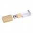 USB 2.0- флешка на 4 Гб кристалл в металле