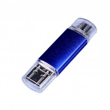 USB 2.0/micro USB/Type-C- флешка на 16 Гб