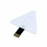 USB 2.0- флешка на 8 Гб в виде пластиковой карточки треугольной формы
