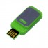 USB 2.0- флешка промо на 16 Гб прямоугольной формы, выдвижной механизм