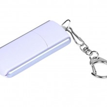 USB 3.0- флешка промо на 64 Гб с прямоугольной формы с выдвижным механизмом
