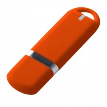 USB 2.0- флешка на 4 Гб, soft-touch