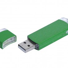 USB-флешка промо на 64 Гб прямоугольной классической формы