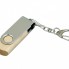 USB-флешка промо на 32 Гб с поворотным механизмом